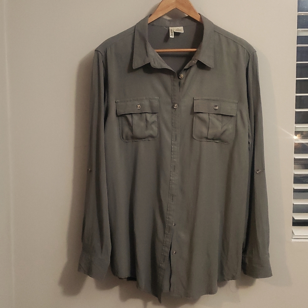Olive Green Shirt
